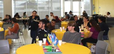 Group of People at the Hispanic Heritage Month Event
