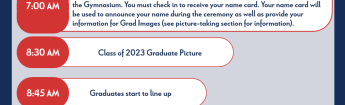 Graduation Day Schedule